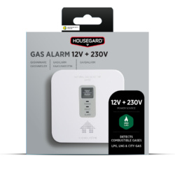 Housegard gasalarm 12V + 230V - Image 3