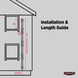 Housegard Udfoldbare Flugtstige, 3,9 meter, - Image 4